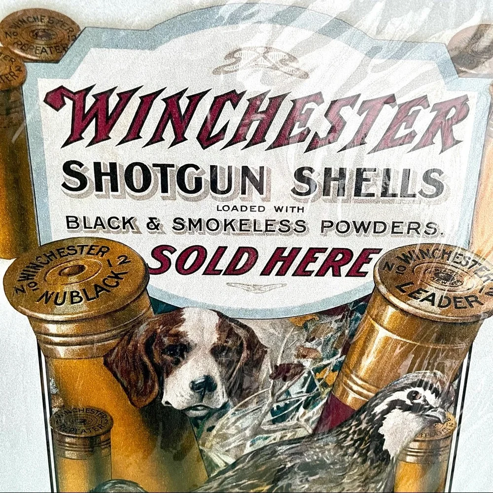 NEW Winchester Metal Sign